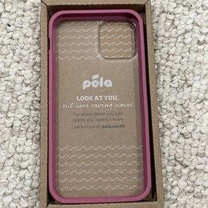 Pela Case - Iphone 12 / 12 Pro Pink Clear Case